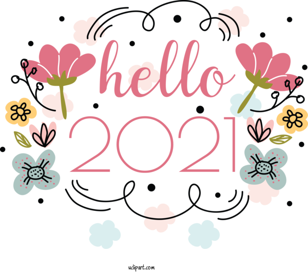 Free Holidays New Year 2021 Watercolor Painting For New Year Clipart Transparent Background