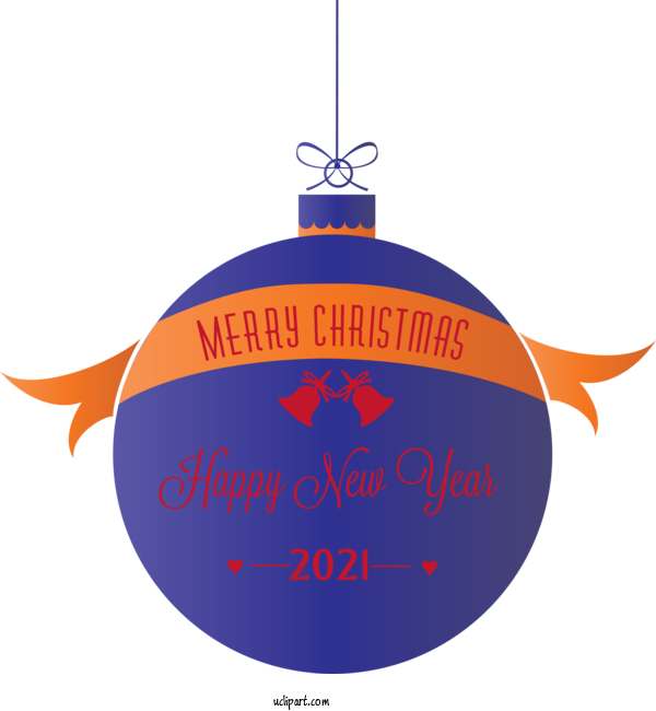 Free Holidays New Year Christmas Day Logo For New Year Clipart Transparent Background