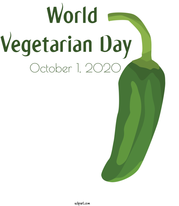 Free Holidays Peppers Bell Pepper Natural Foods For World Vegetarian Day Clipart Transparent Background