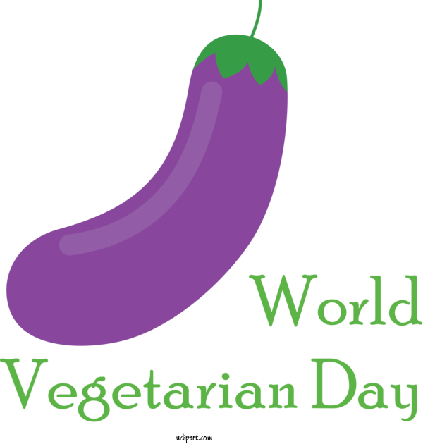 Free Holidays Logo Industrial Design Vegetable For World Vegetarian Day Clipart Transparent Background