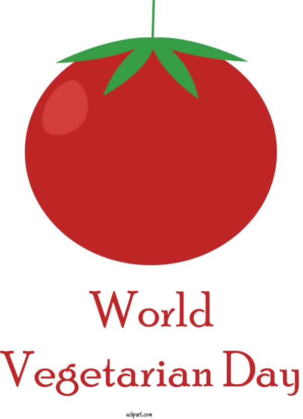 Free Holidays Logo Meter Line For World Vegetarian Day Clipart Transparent Background