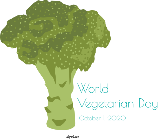 Free Holidays Cartoon Vegetable Leaf Vegetable For World Vegetarian Day Clipart Transparent Background