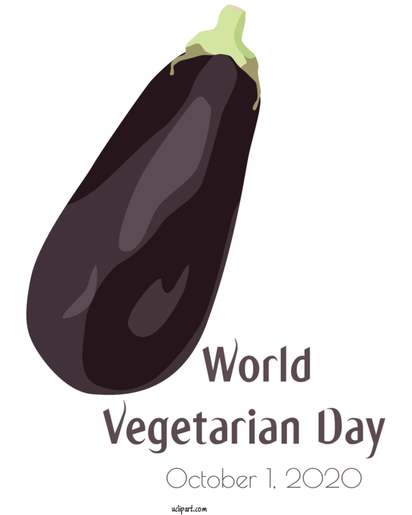Free Holidays Purple Meter Produce For World Vegetarian Day Clipart Transparent Background