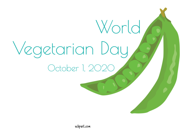 Free Holidays Produce Green Plants For World Vegetarian Day Clipart Transparent Background