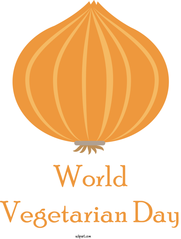 Free Holidays Pumpkin Logo Meter For World Vegetarian Day Clipart Transparent Background