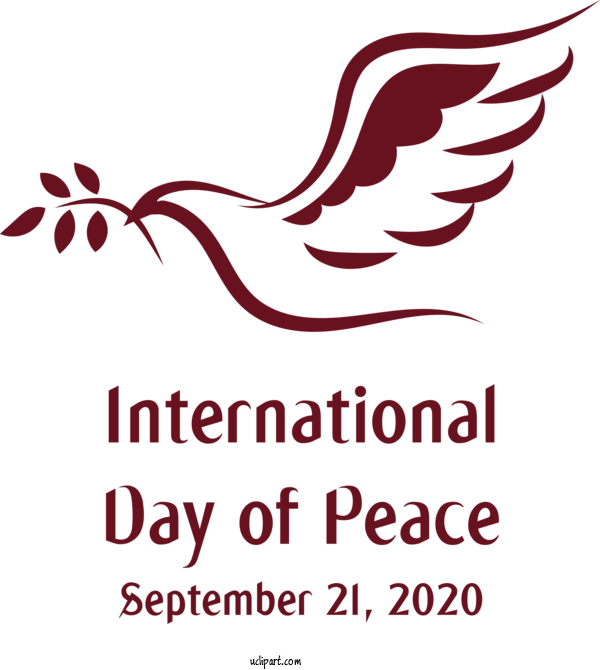 Free Holidays Rooster Logo Black And White For World Peace Day Clipart Transparent Background