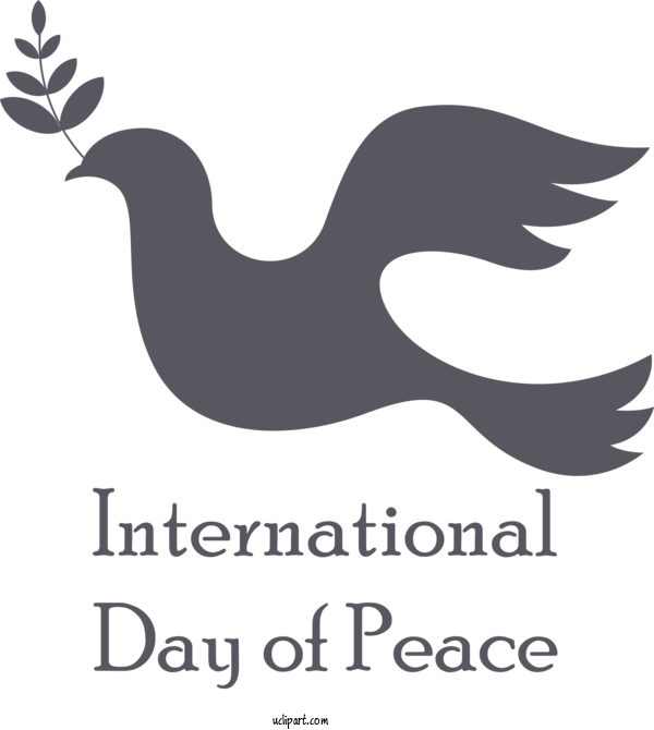 Free Holidays Chicken Logo Design For World Peace Day Clipart Transparent Background