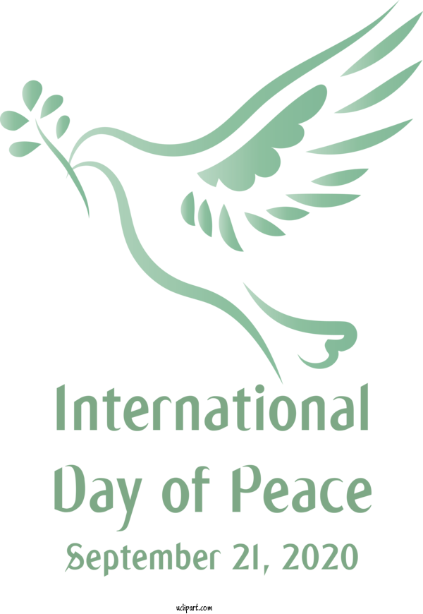 Free Holidays Logo Font Meter For World Peace Day Clipart Transparent Background