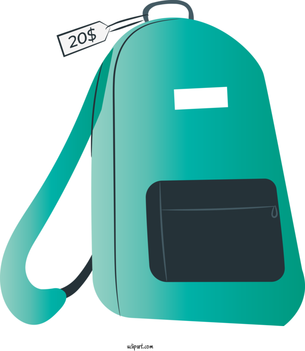 Free School Bag Handbag Birkin Bag For School Supplies Clipart Transparent Background