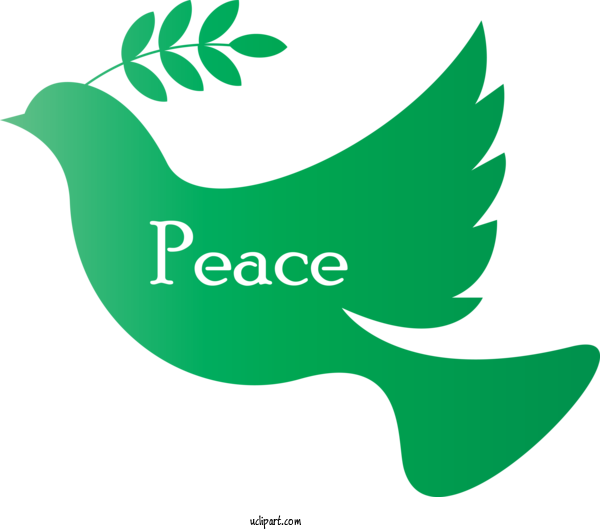 Free Holidays Plant Stem Logo For World Peace Day Clipart Transparent Background