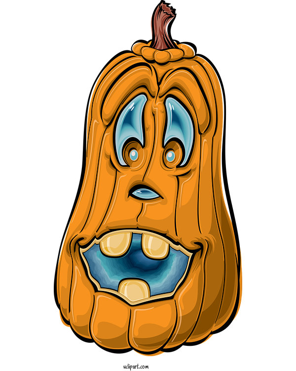 Free Holidays Jack O' Lantern Halloween Monster Trick Or Treating For Halloween Clipart Transparent Background