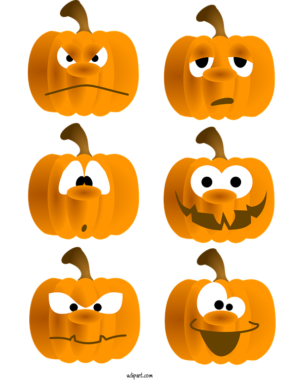 Free Holidays Pumpkin Pie Pumpkin Jack O' Lantern For Halloween Clipart Transparent Background