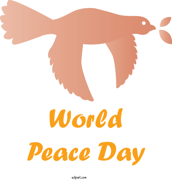 Free Holidays Duck Logo Meter For World Peace Day Clipart Transparent Background