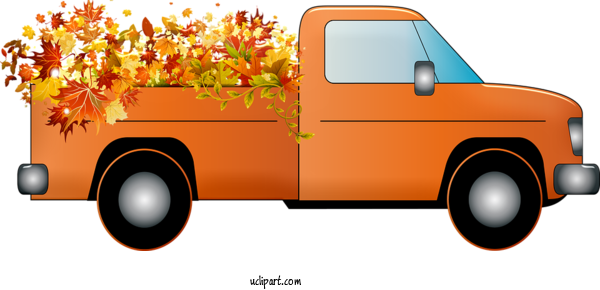 Free Holidays Car Commercial Vehicle Truck For Halloween Clipart Transparent Background