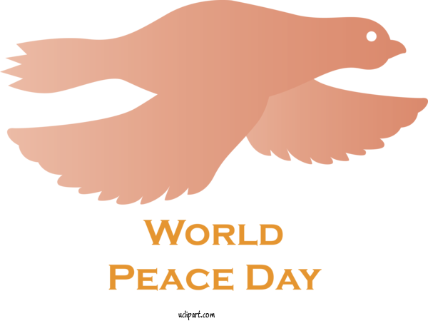 Free Holidays Beak Ducks Logo For World Peace Day Clipart Transparent Background