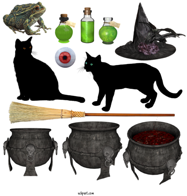Free Holidays Cauldron Witch Magic For Halloween Clipart Transparent Background