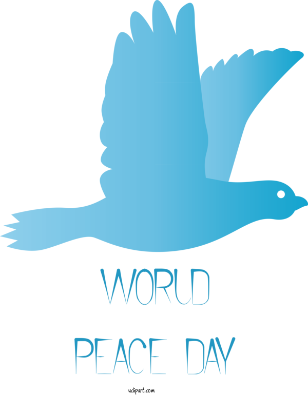 Free Holidays Beak Logo Water Bird For World Peace Day Clipart Transparent Background