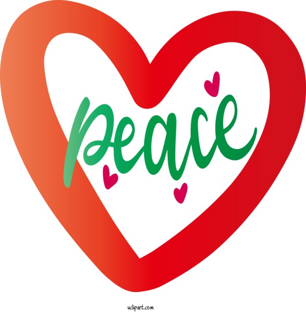 Free Holidays Logo Valentine's Day Line For World Peace Day Clipart Transparent Background