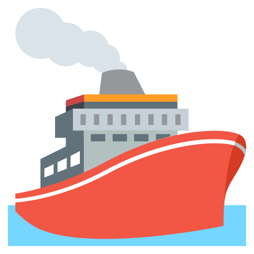 Free Emoji Watercraft Naval Architecture Water Transportation Clipart Clipart Transparent Background