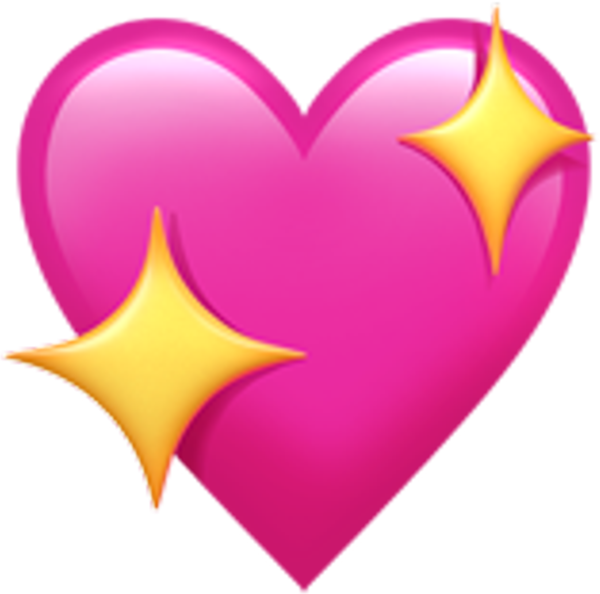 Free Emoji Heart Magenta Love Clipart Clipart Transparent Background