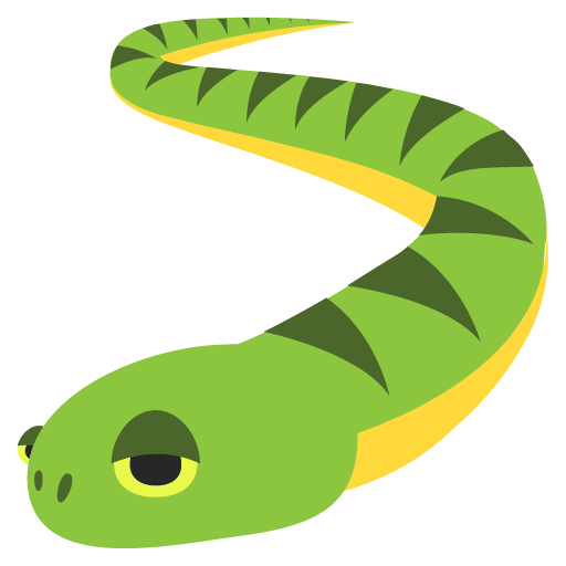 Free Emoji Reptile Mamba Grass Clipart Clipart Transparent Background