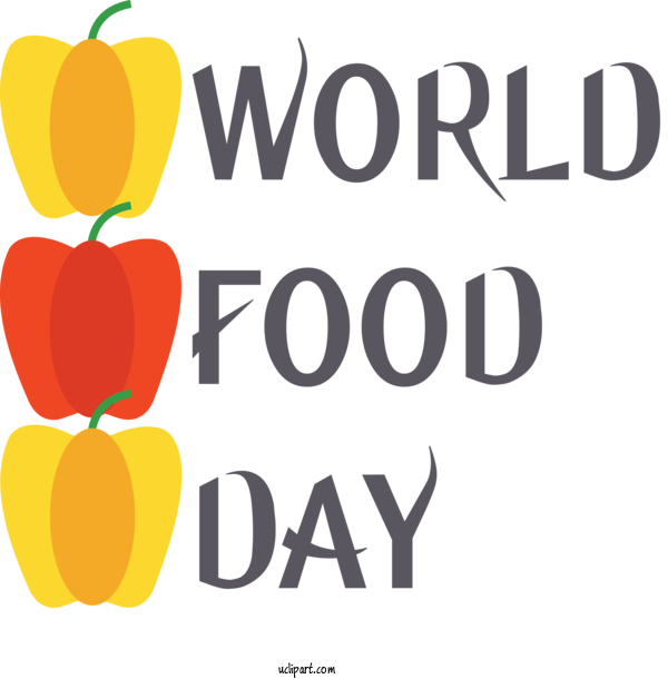 Free Holidays Logo Meter For World Food Day Clipart Transparent Background