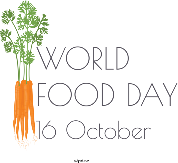 Free Holidays Logo Font Washington For World Food Day Clipart Transparent Background