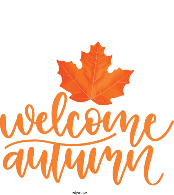 Free Nature Leaf Maple Leaf Logo For Autumn Clipart Transparent Background