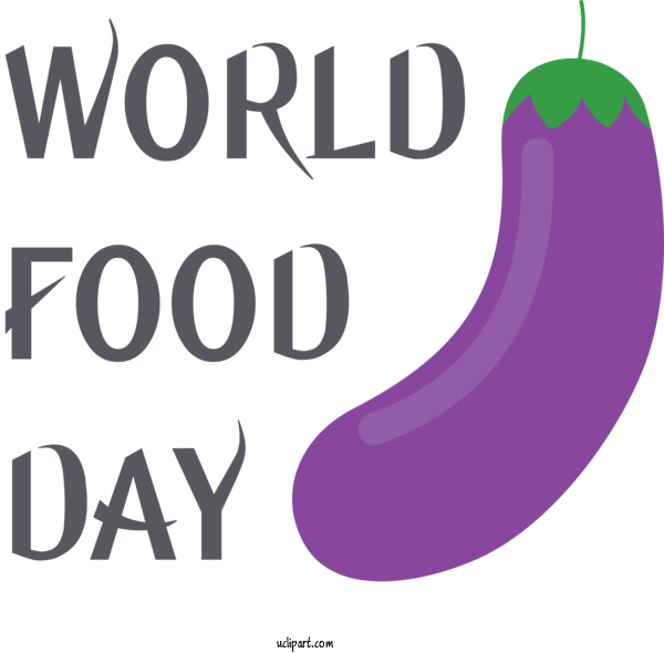 Free Holidays Logo Design Produce For World Food Day Clipart Transparent Background