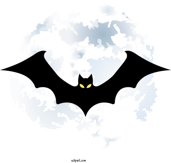 Free Holidays Vampire Bat Microbat Cartoon For Halloween Clipart Transparent Background