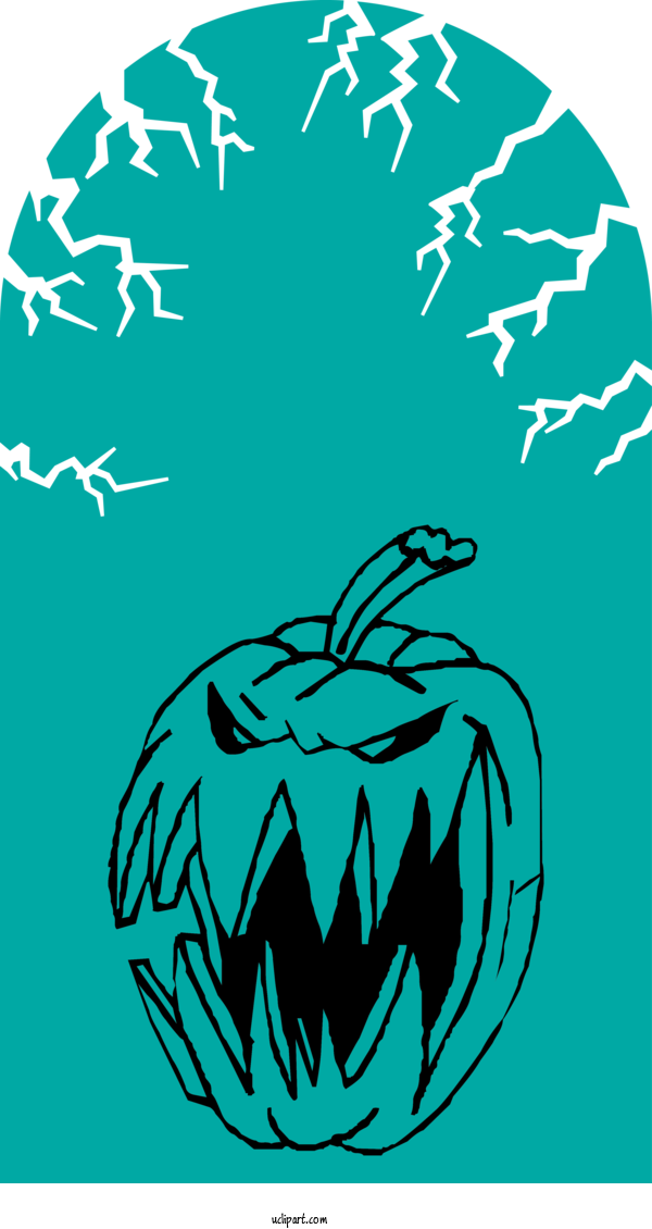 Free Holidays Coloring Book Line Art Monster For Halloween Clipart Transparent Background