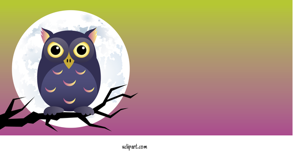Free Holidays Birds Owls Beak For Halloween Clipart Transparent Background