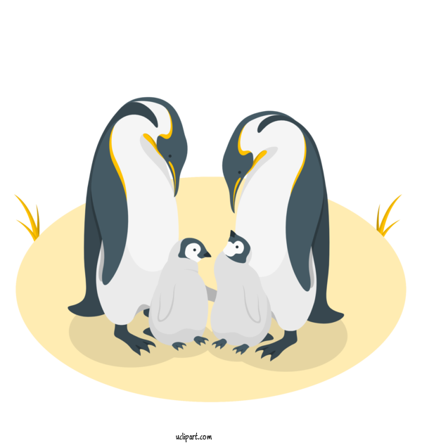 Free People Penguins Izzie Casey For Family Clipart Transparent Background