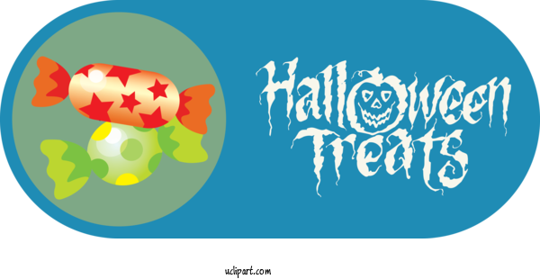 Free Holidays Logo Meter Design For Halloween Clipart Transparent Background