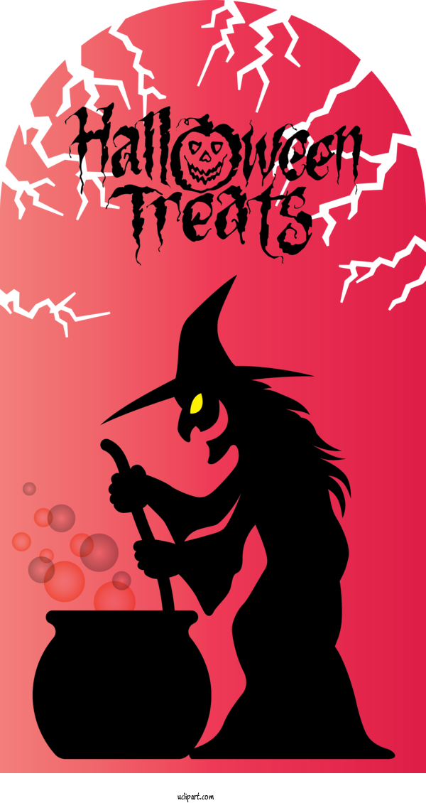 Free Holidays Black Cat Witch Witchcraft For Halloween Clipart Transparent Background