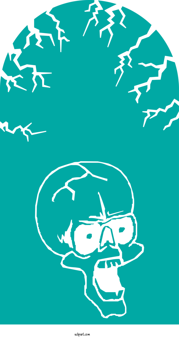 Free Holidays Line Art Green Meter For Halloween Clipart Transparent Background