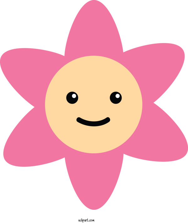 Free Icons Flower Design Smile For Emoji Clipart Transparent Background