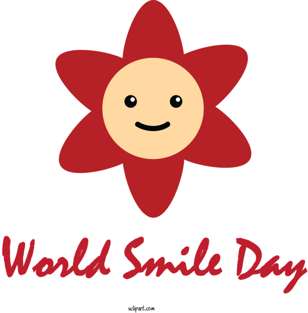 Free Holidays Logo Cartoon Wendell Middle School For World Smile Day Clipart Transparent Background