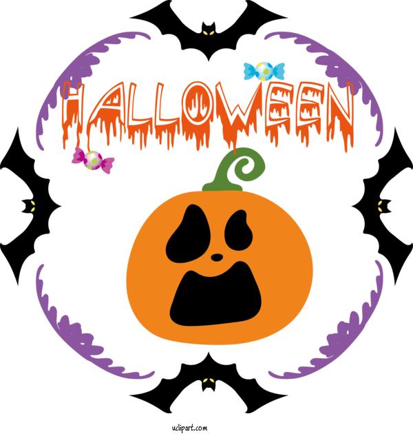 Free Holidays Meter Happiness For Halloween Clipart Transparent Background