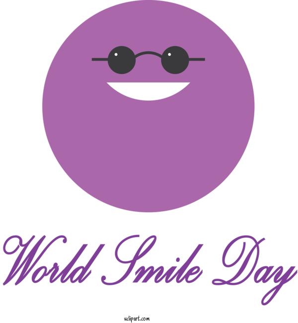 Free Holidays Lago Bay Logo Cartoon For World Smile Day Clipart Transparent Background
