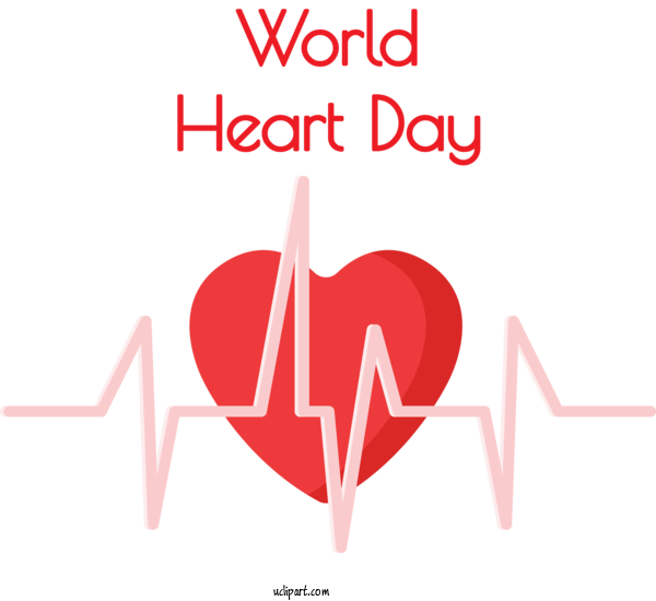 Free Holidays T Shirt Heart Watercolor Painting For World Heart Day Clipart Transparent Background