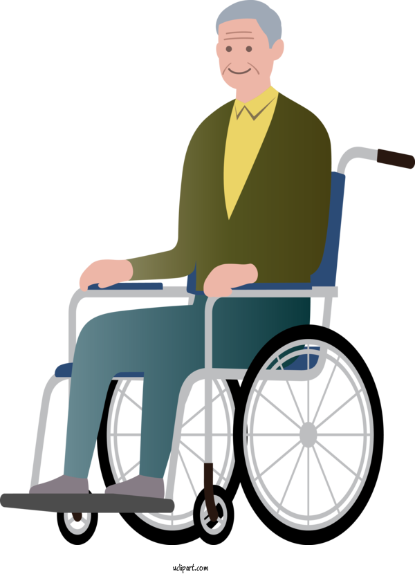 Free People Bicycle Accessory  Motorized Wheelchair For Elderly Clipart Transparent Background