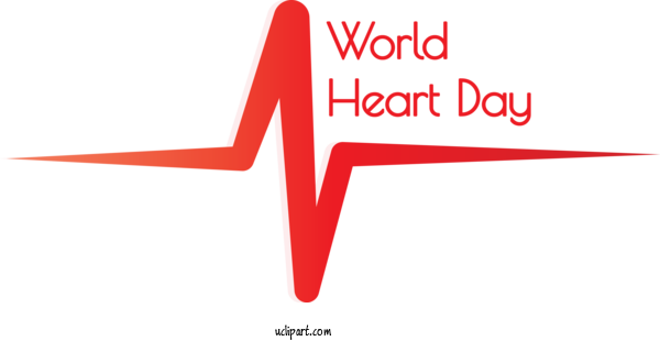 Free Holidays Logo Diagram Symbol For World Heart Day Clipart Transparent Background