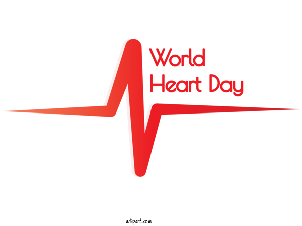 Free Holidays Logo Diagram Meter For World Heart Day Clipart Transparent Background