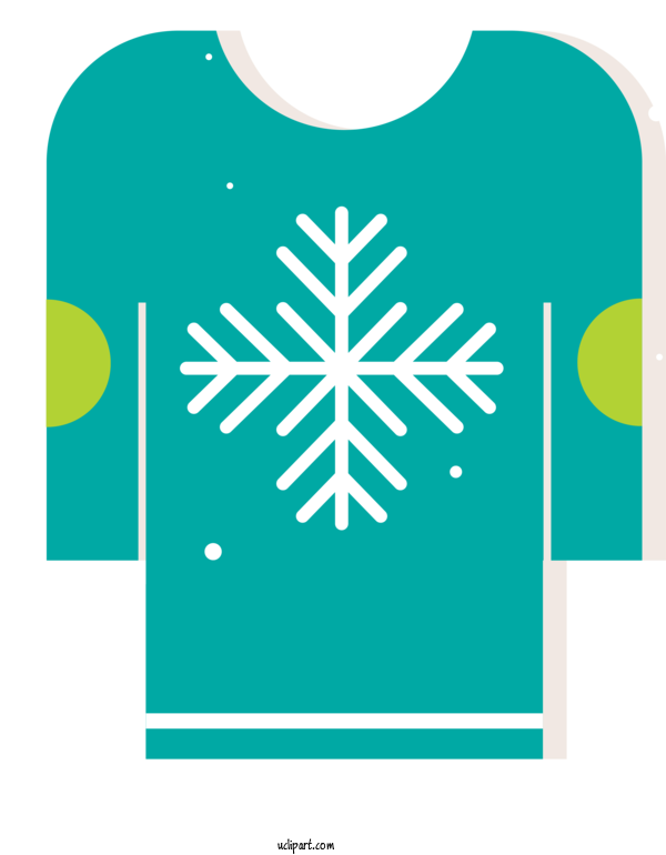 Free Holidays Christmas Day Snowflake Christmas Jumper For Christmas Clipart Transparent Background