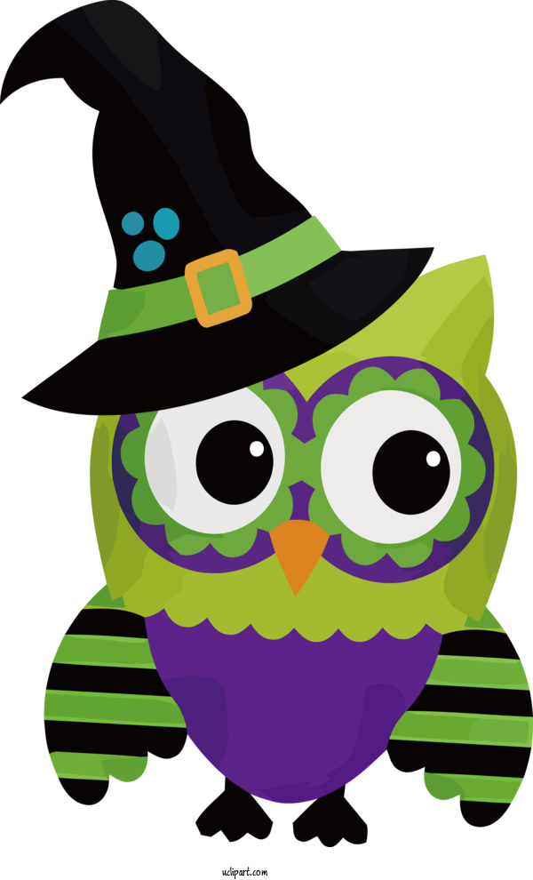 Free Holidays Owls Monster Owl Halloween (Vladislav Litovchenko) For Halloween Clipart Transparent Background