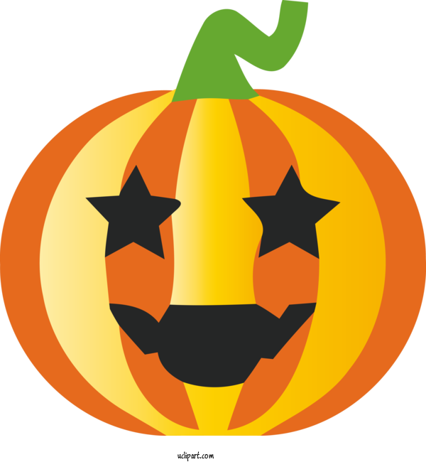 Free Holidays Squash Jack O' Lantern Calabaza For Halloween Clipart Transparent Background