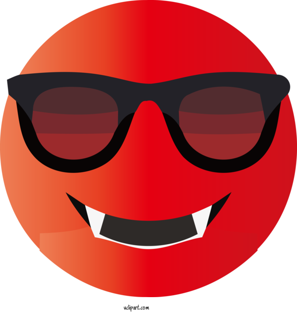 Free Holidays Goggles Sunglasses Face For Halloween Clipart Transparent Background