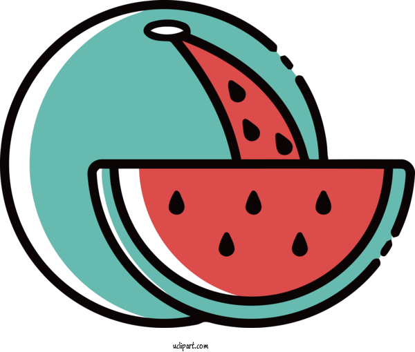 Free Food Watermelon Fruit Ice Cream For Fruit Clipart Transparent Background