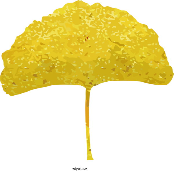 Free Nature Leaf Tree Yellow For Autumn Clipart Transparent Background